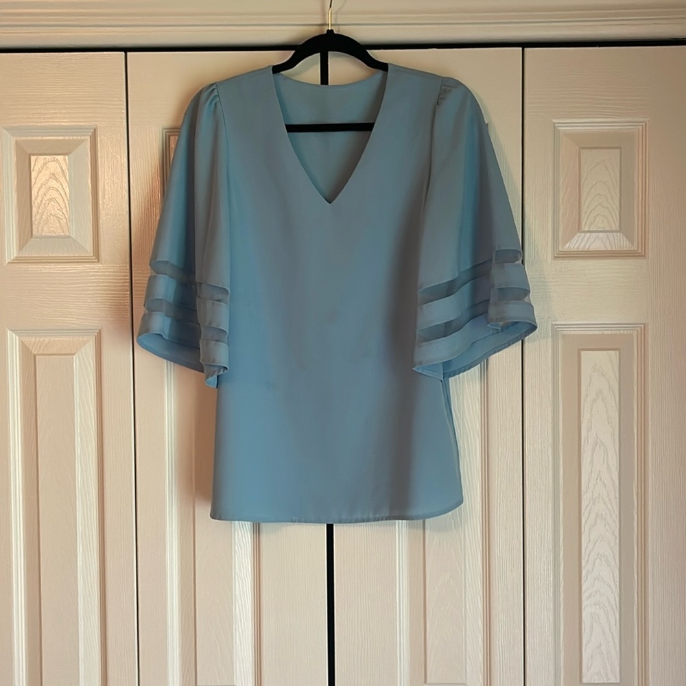 Blue blouse size small